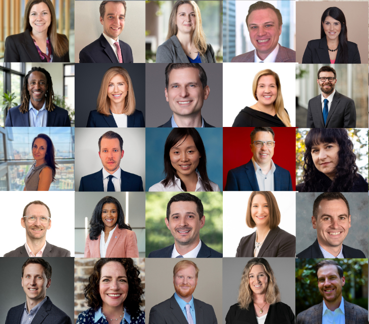 Rising Leaders Class of 2026 headshot matrix